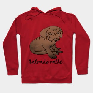 Chocolate Labradorable Hoodie